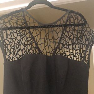 ABS Black Cocktail Dress